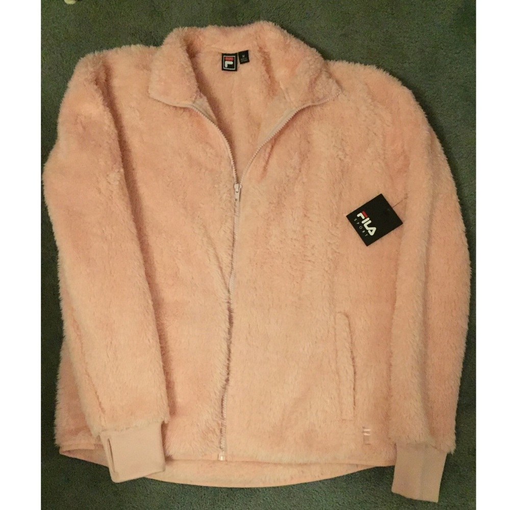 New with tag Pink FILA jacket